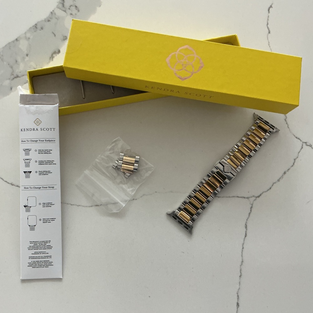 Kendra Scott Two Tone Apple Watch Band
